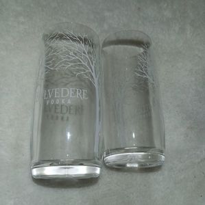 BELVEDERE VODKA PLASTIC CUPS